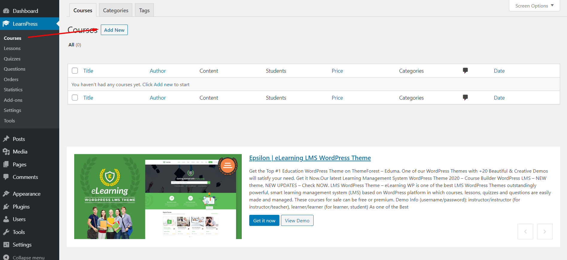 create-new-course