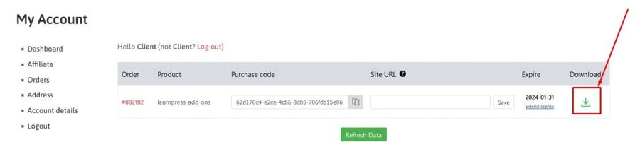 Download LearnPress Co-instructors integration