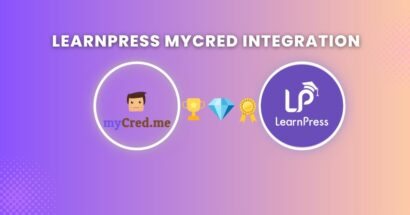 Gamification Courses With LearnPress myCred Integration