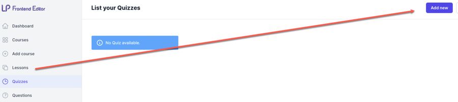 Create Quizzes