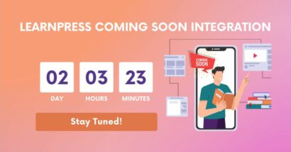 Promote Courses With LearnPress Coming Soon Integration