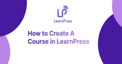 How To Create A Course In LearnPress