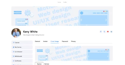 LearnPress Profile: Updated Layout and New Features