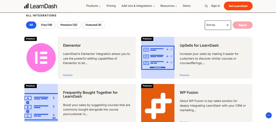 LearnDash Integrations