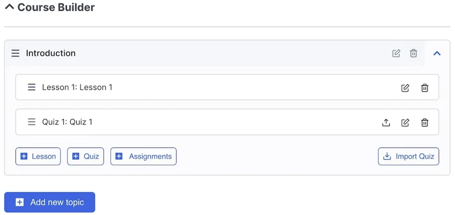 Tutor LMS Course Creation