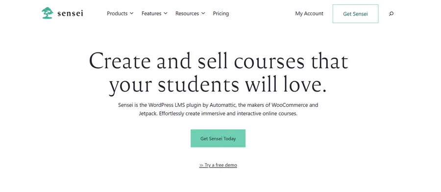 best LifterLMS alternative - Sensei LMS