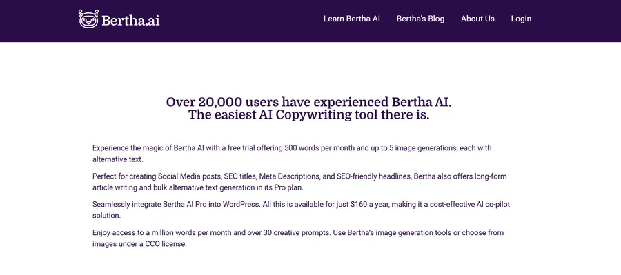 Bertha AI