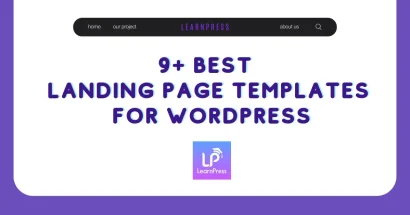 9+ Best Landing Page Templates for WordPress