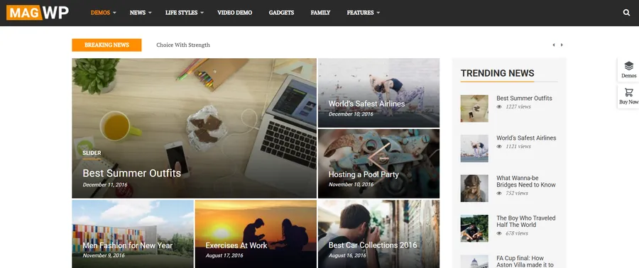 Magie / MagWP -wordpress blog themes