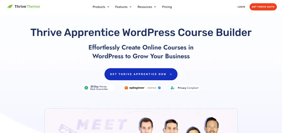 Thrive Apprentice - sensei lms alternatives