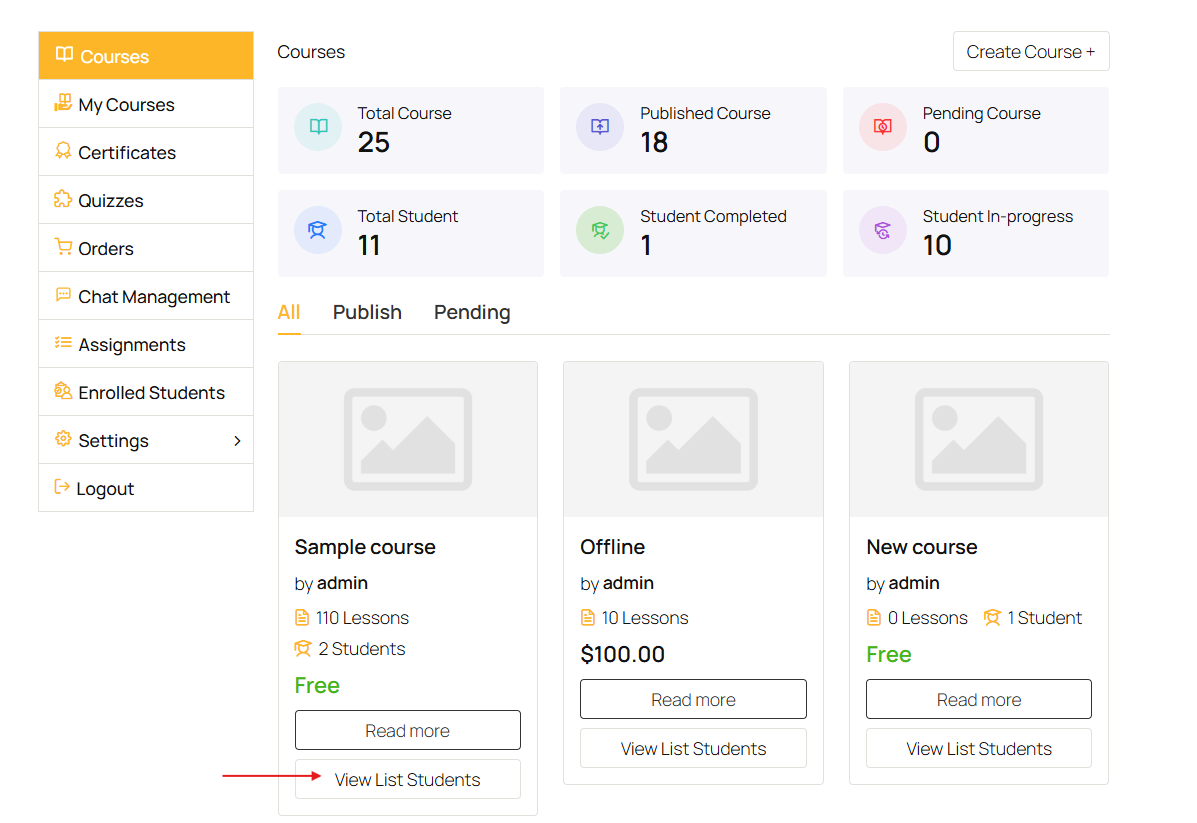 view-list-student-fe