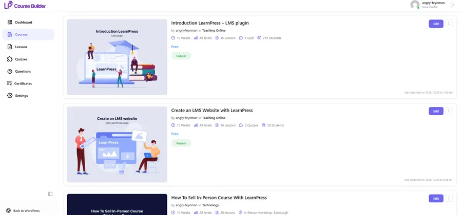learnpress-course-builder-all-courses-list