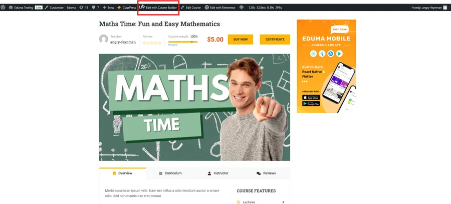 learnpress-frontend-edit-with-course-builder