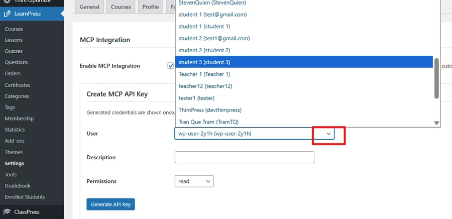 Generate Credentials
