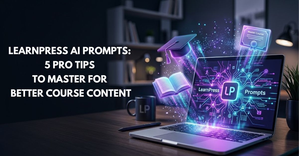 LearnPress AI Prompts: 5 Pro Tips to Master for Better Course Content
