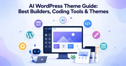AI WordPress Theme Guide: Best Builders, Coding Tools & Themes
