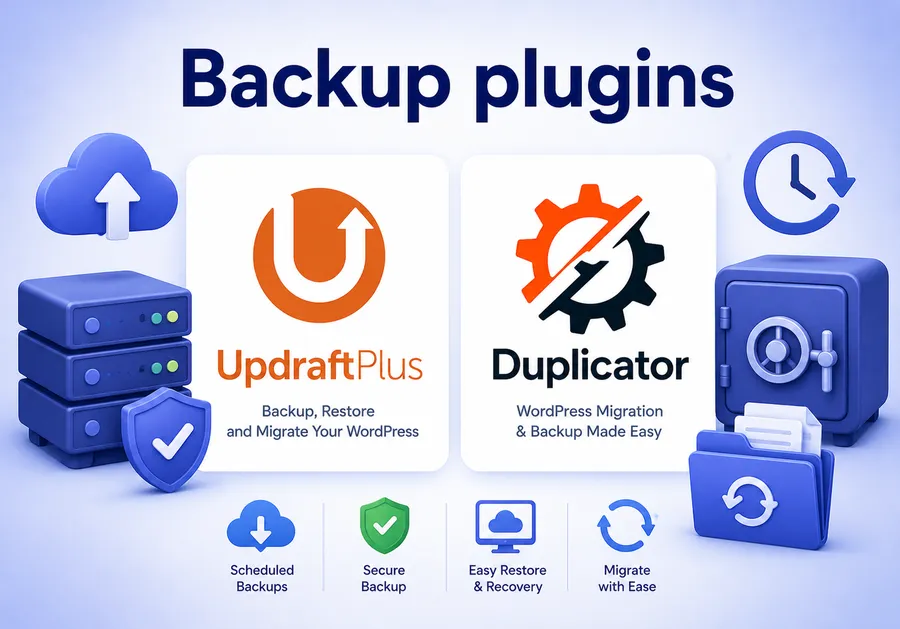 Backup plugins