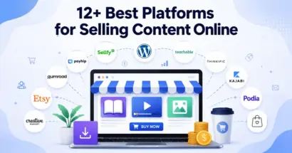 12+ Best Platforms for Selling Content Online