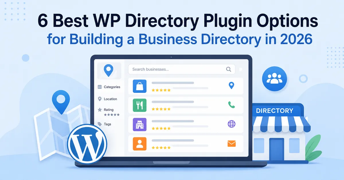 6 Best WP Directory Plugin Options f