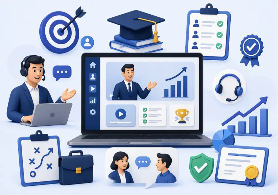 What is a sales learning platform