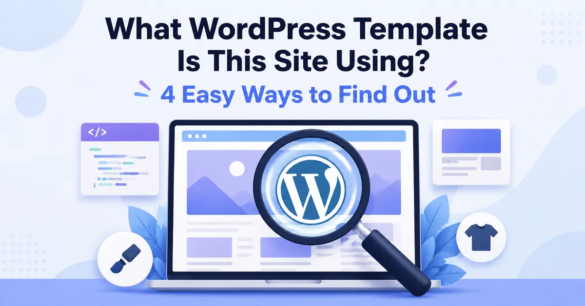 What WordPress Template Is This Site Using?