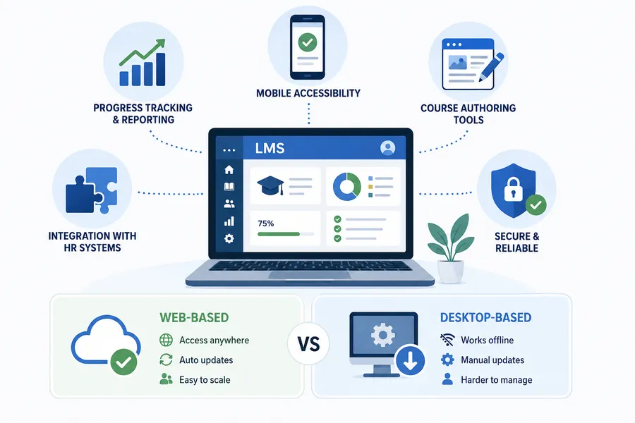 Choosing the right employee learning management system