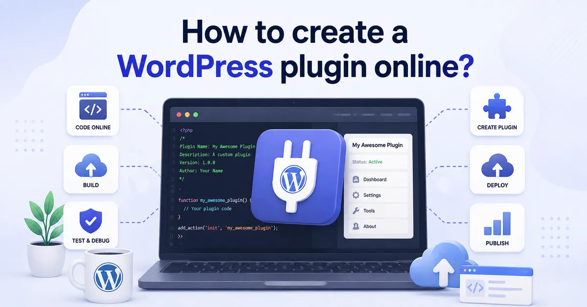 How to create a WordPress plugin online?