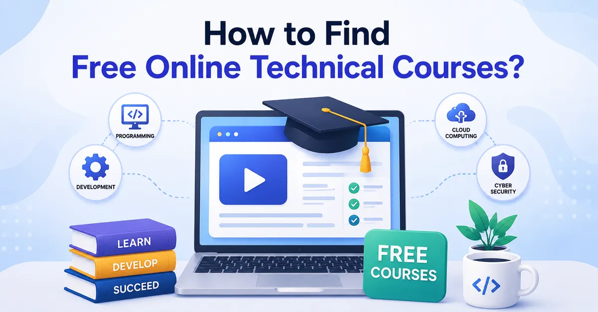 How to Find Free Online Technical Courses?