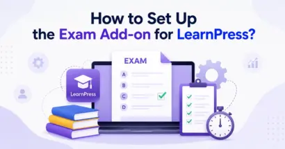How to Set Up the Exam Add-on for LearnPress?