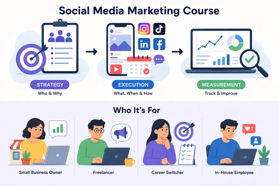 What a social media marketing course actually covers