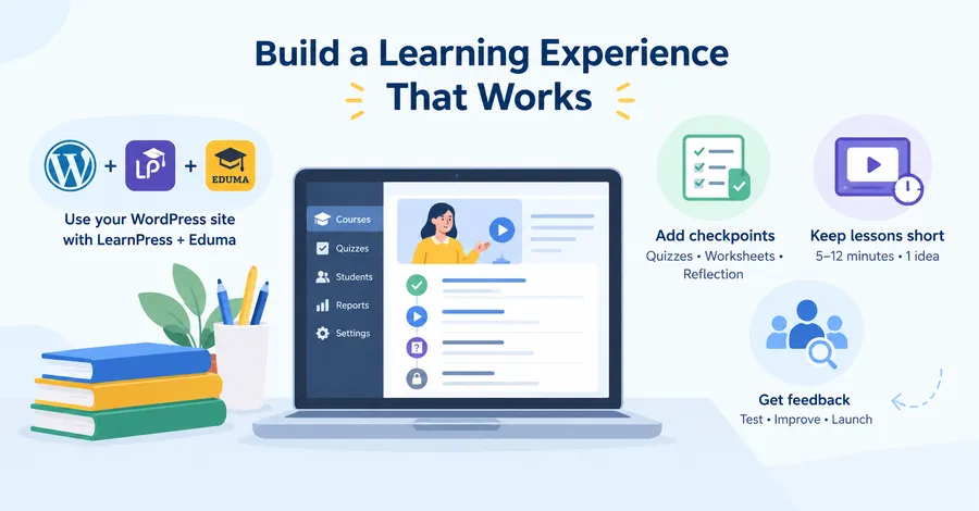 Online course building strategies