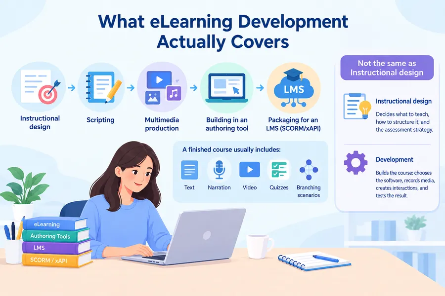 What is eLearning development
