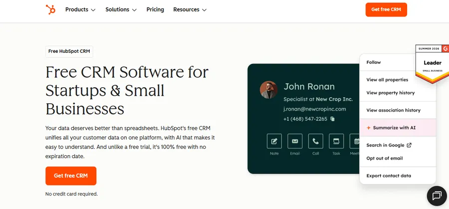 HubSpot CRM