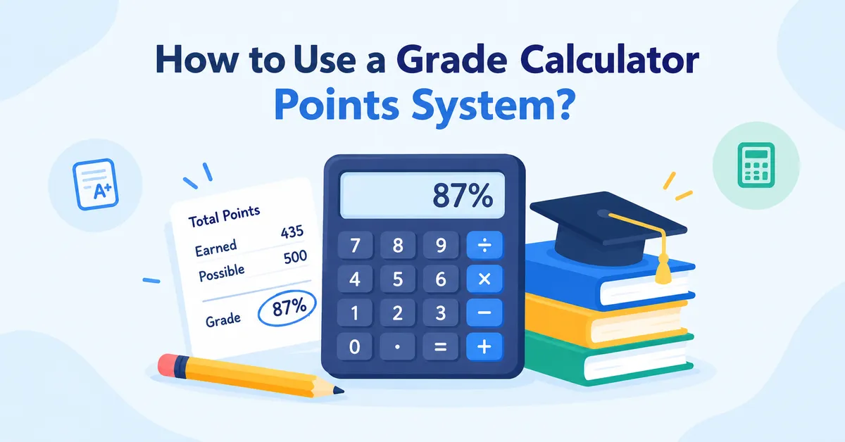 How to Use a Grade Calculator Points System?