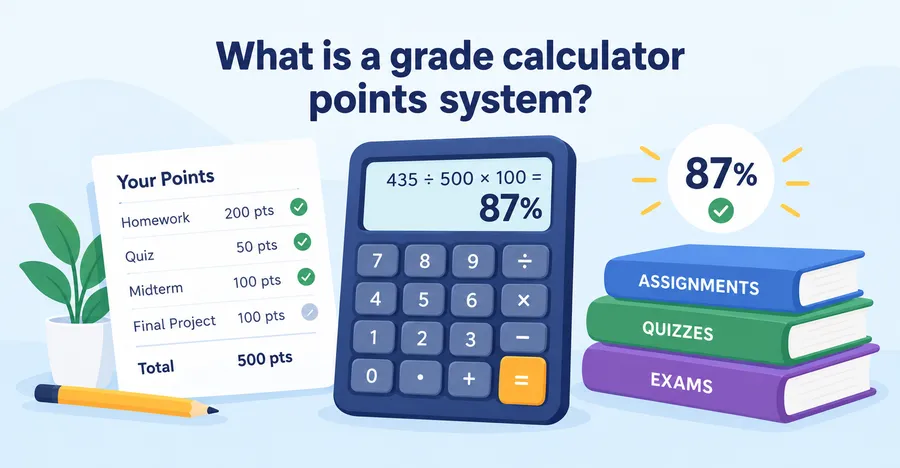 What is a grade calculator points system