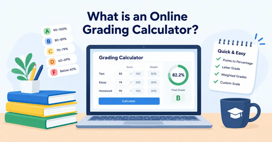 What is an online grading calculator?