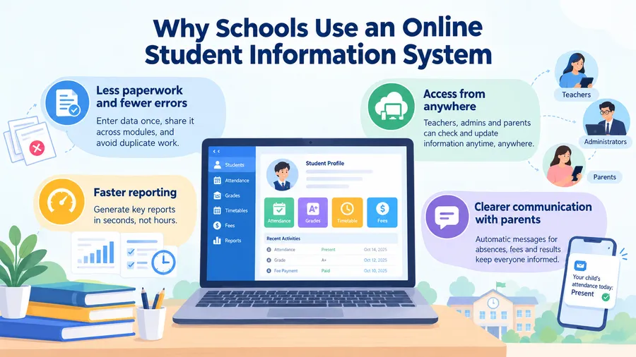 Why schools use an online student information system