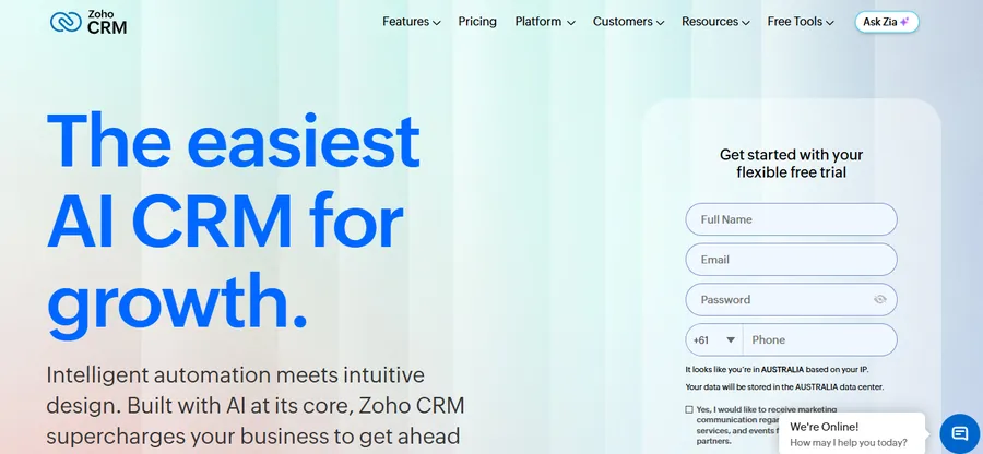 Zoho CRM